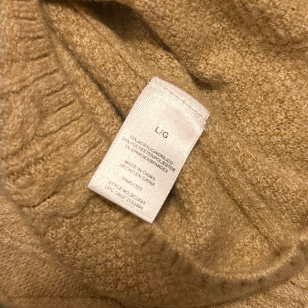 Vince Camuto Tan Women’s Sweater Size Large - Picture 7 of 10